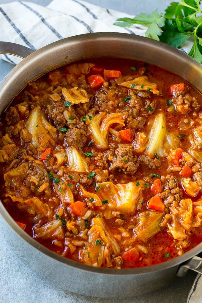 Hearty Cabbage Roll Soup: A One-Pot Comfort Meal for Busy Nights